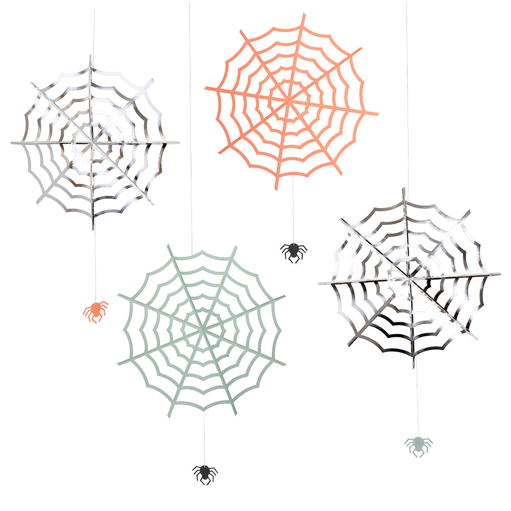 Halloween Spinnennetze