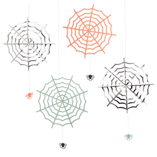 Halloween Spinnennetze