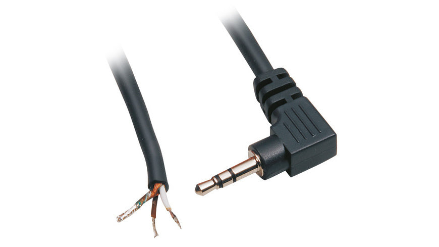 Klinkenstecker 3,5 mm Stereo, gewinkelt, 1,8 m