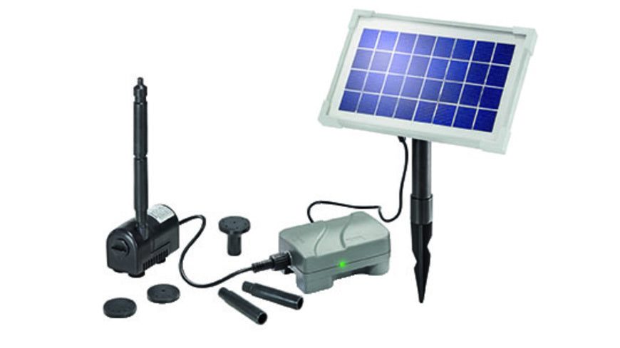 esotec Rimini plus Solar-Teichpumpensystem mit Akku