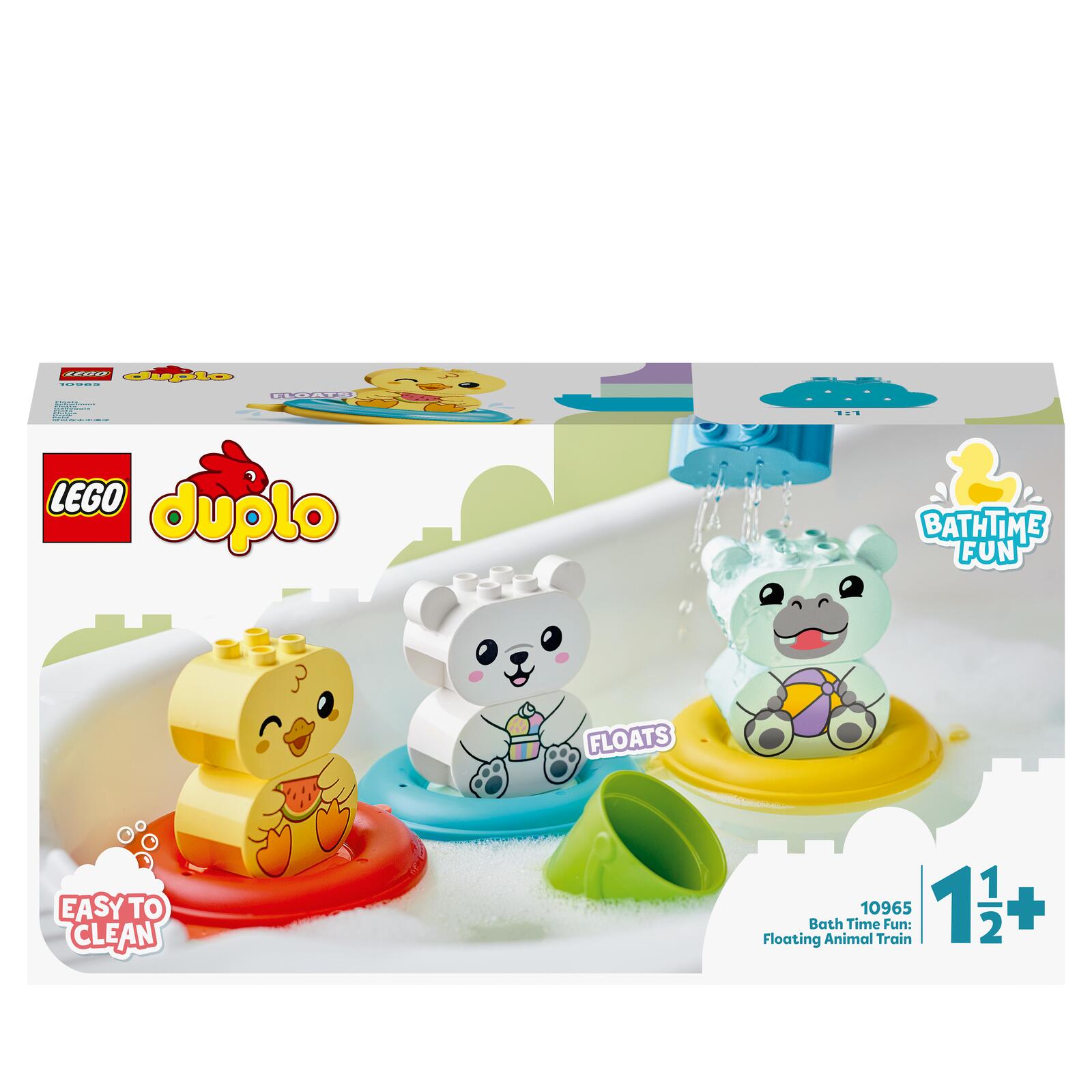 LEGO® DUPLO 10965 Badewannenspaß: Schwimmender Tierzug
