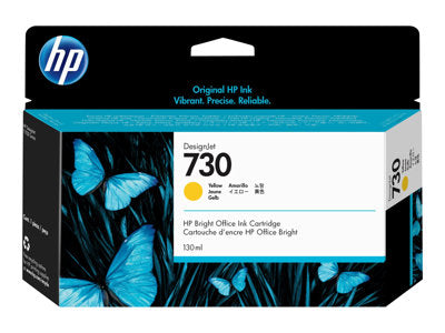 HP 730 130 ml Tinte Gelb