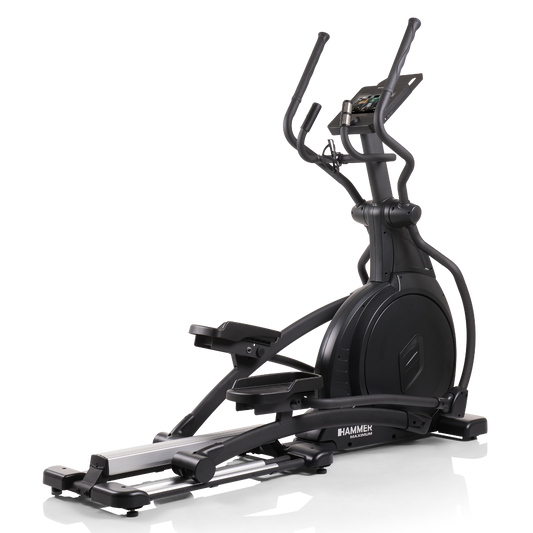 HAMMER MAXIMUM Ellipsentrainer EL 8000 '25 | Studioqualität | 10.1" Touchscreen | Induktionsbremse