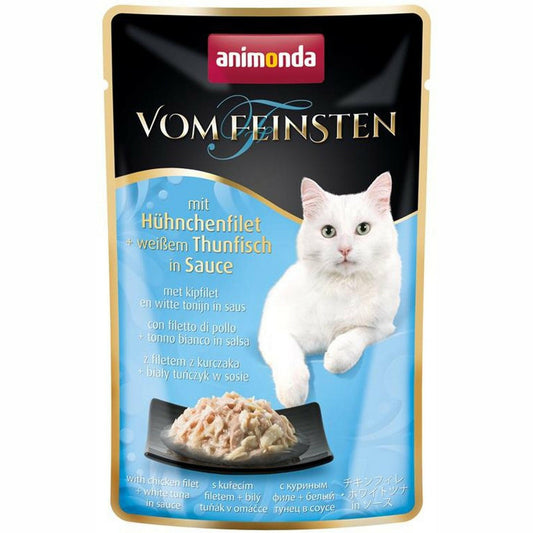 Animonda Cat Portionsbeutel vom Feinsten mit Hühnchenfilet & weißer Thunfisch 18x50g