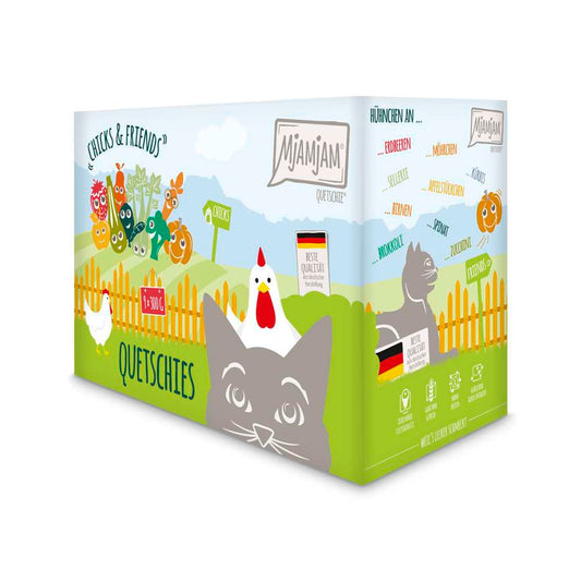 MjAMjAM Cat - Chicks & Friends MP 9x300g