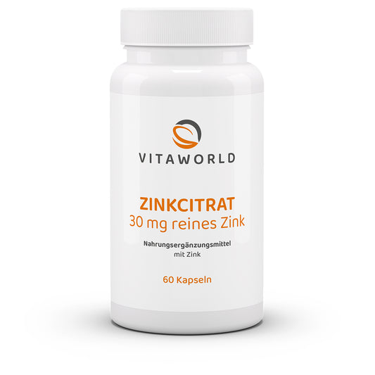 Zinkcitrat 30 mg (60 Kps)
