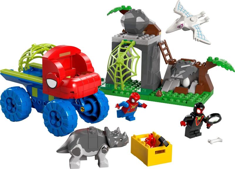LEGO® Super Heroes 11199 Spideys Team auf Rettungsmission im Dino-Truck