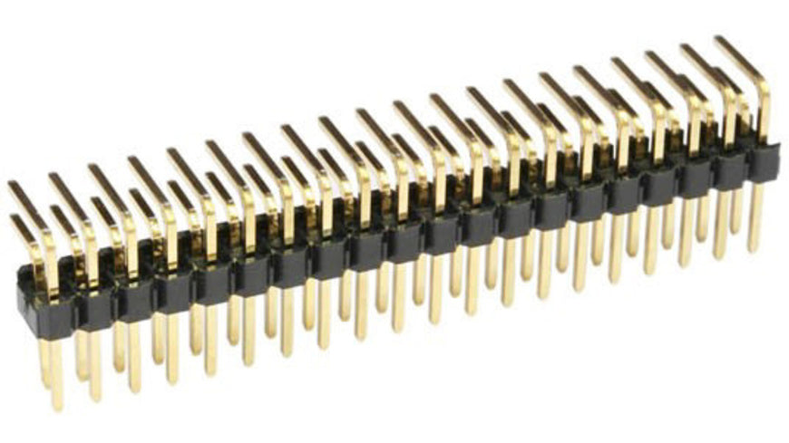econ connect Stiftleiste SL25WD14GA, 2x 7-polig, gewinkelt, RM 2,54 mm