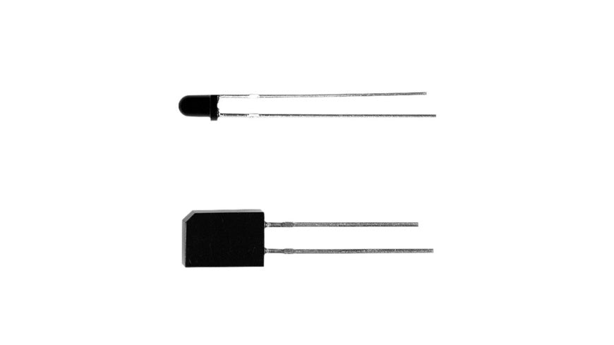 Everlight Fotodiode ELPD638B, schwarz, 3 mm Seitsicht, 80 μA