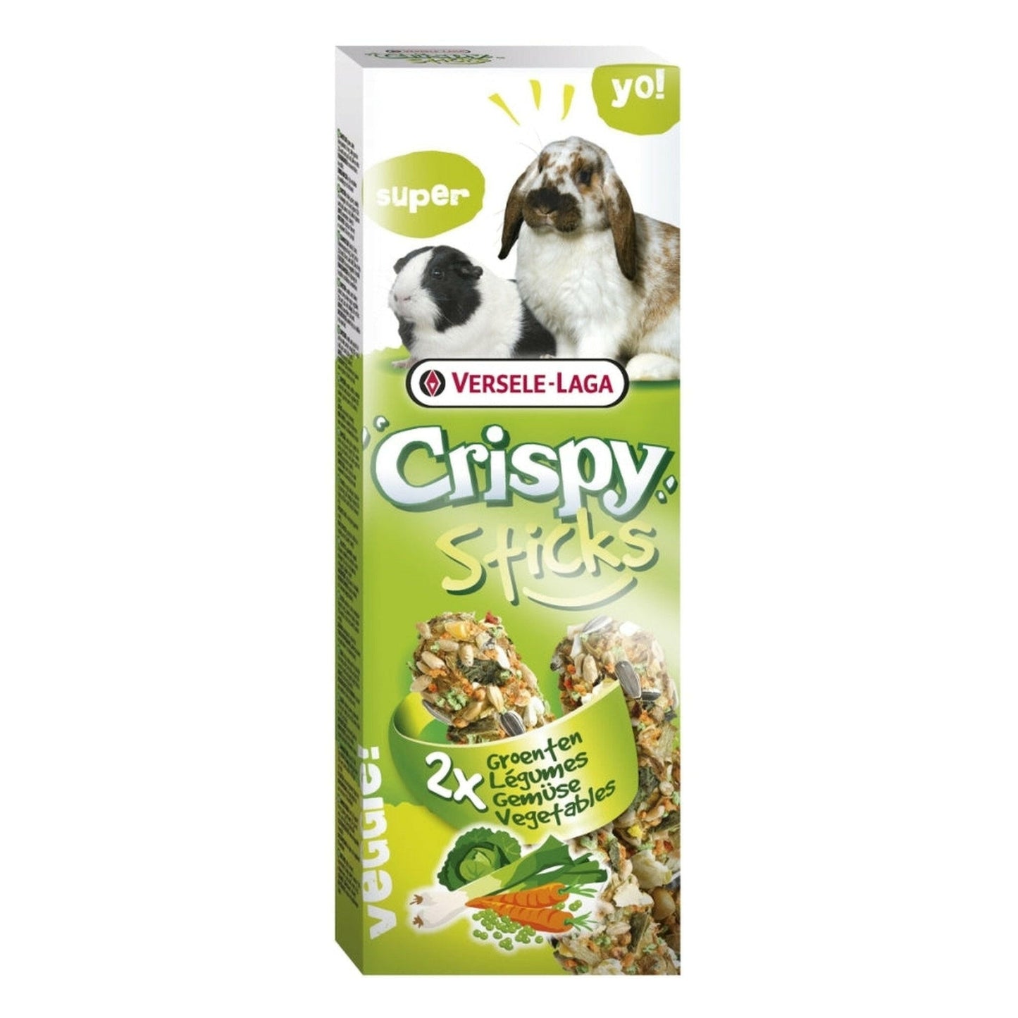 Crispy Sticks Kaninchen-Meerschweinchen 2 Stück 110g
