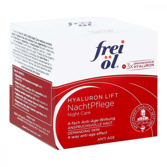 Frei Ã¶l Anti-age Hyaluron Lift Nachtpflege
