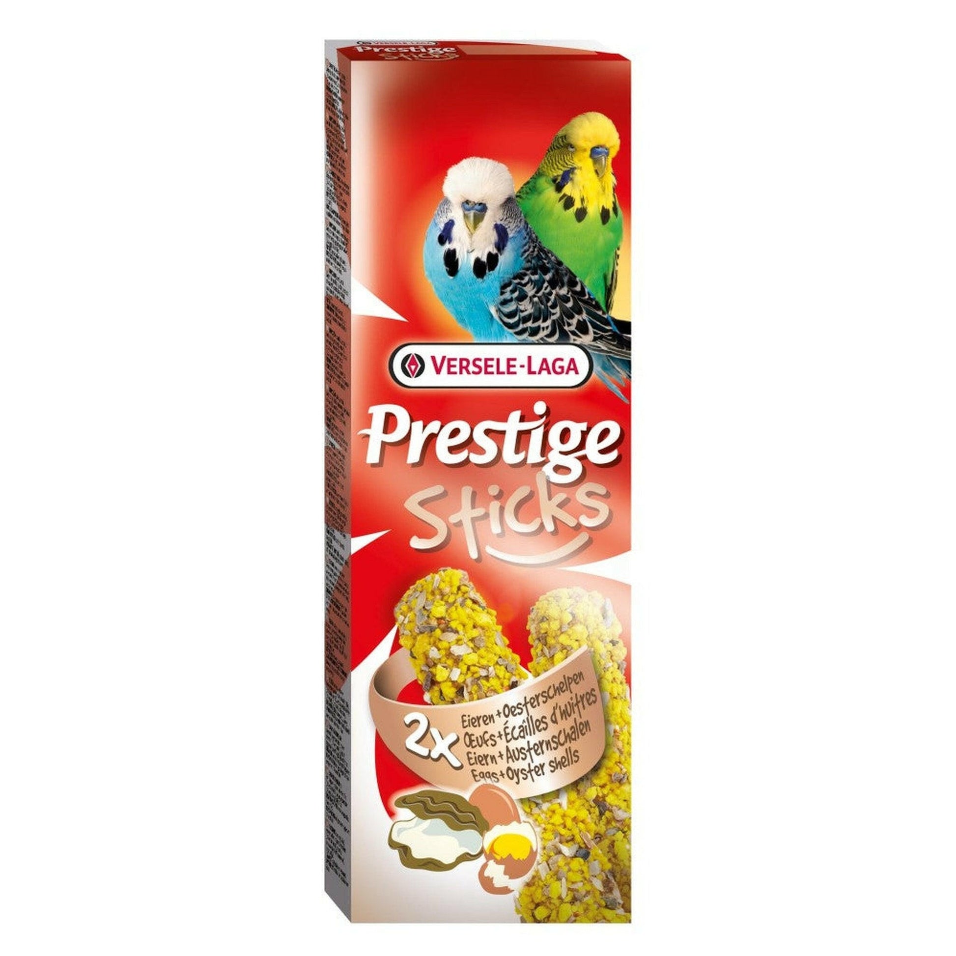 Prestige Sticks Sittiche - 10 x 2 Stück 60g