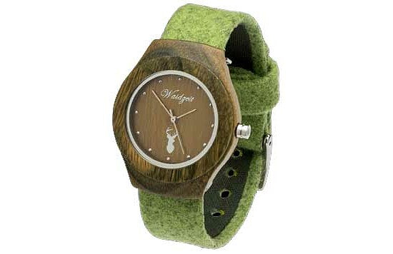 Waidzeit PF03 Modell Pfau mit Quarzwerk