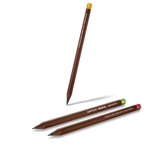 Nespresso Caran d'Ache 3er Bleistift-Set 2021