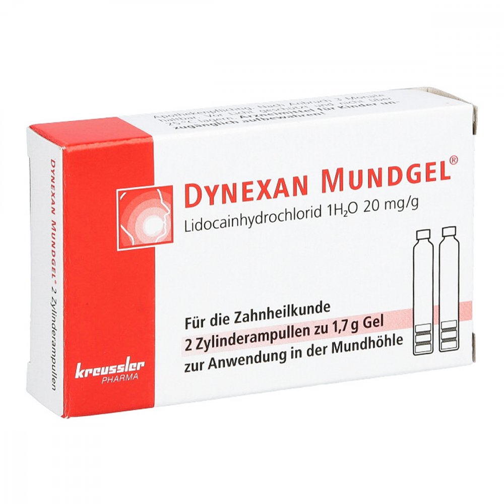 Dynexan Mundgel Zylinderampullen
