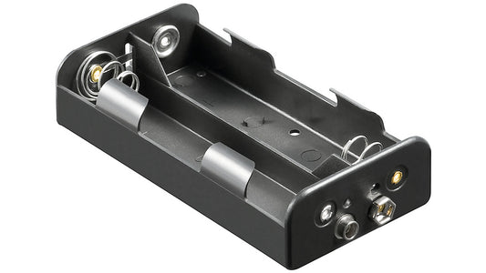 Batteriehalter, 4x Baby, Druckknopf