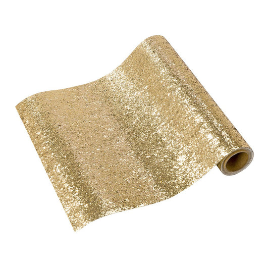 Tischläufer gold Glitzer