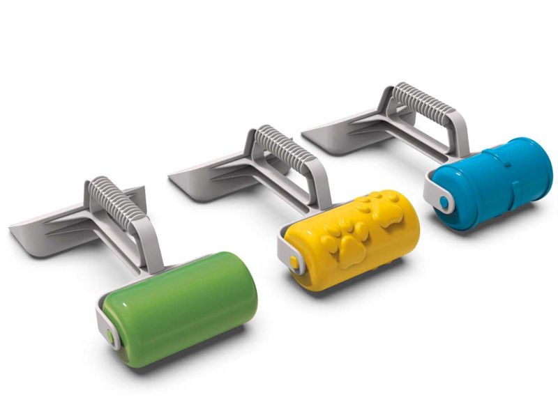 dantoy Classic Multi-Schaufel mit Walze, 3-tlg. Set