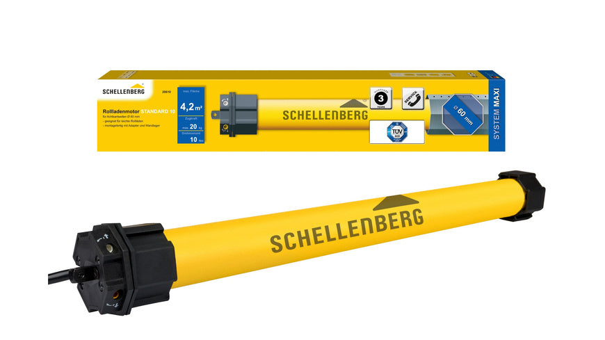 Schellenberg Mechanischer Rohrmotor STANDARD für SW60, 10 Nm
