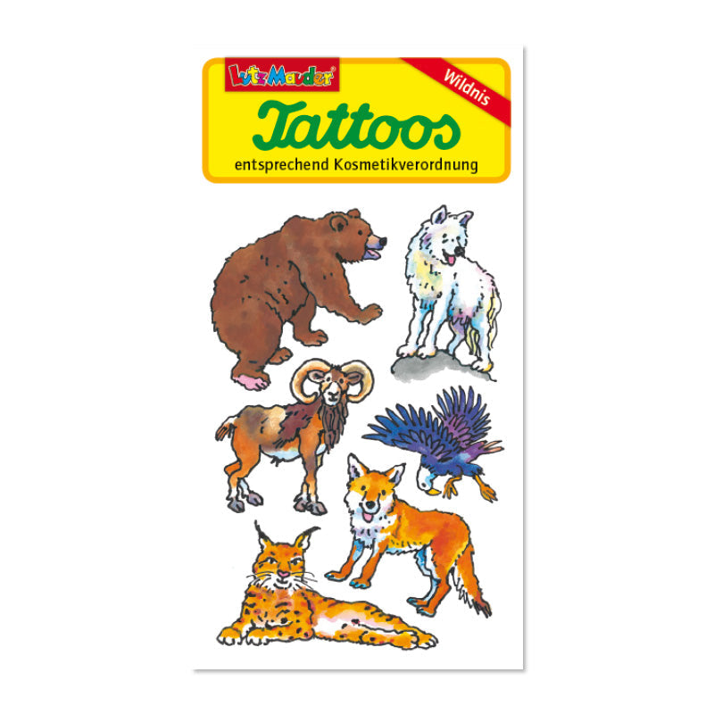 Tattoos wilde Tiere