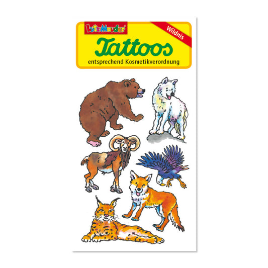 Tattoos wilde Tiere
