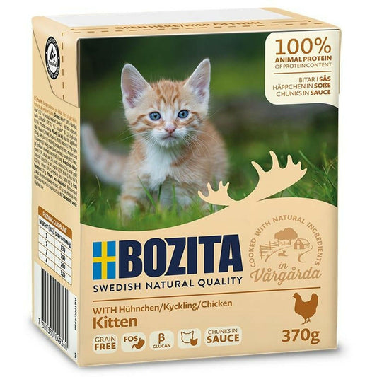 Bozita Cat Tetra Recart in Soße für Kitten 6x370g