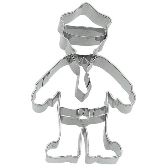 Ausstechform Polizist