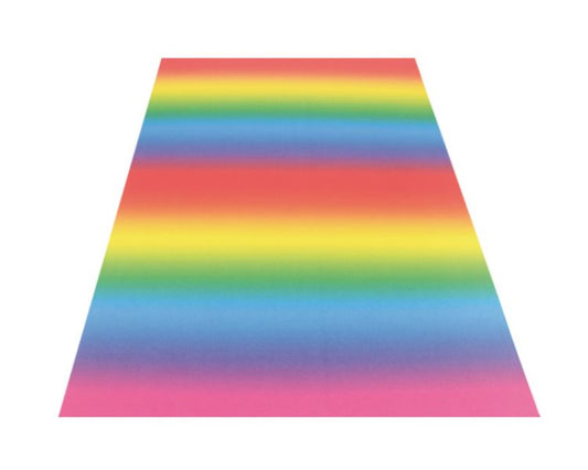 Folia Fotokarton »Regenbogen«, 50 x 70 cm, 10 Bogen
