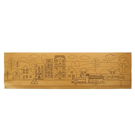 Feuerwehr Tischläufer zum Bemalen