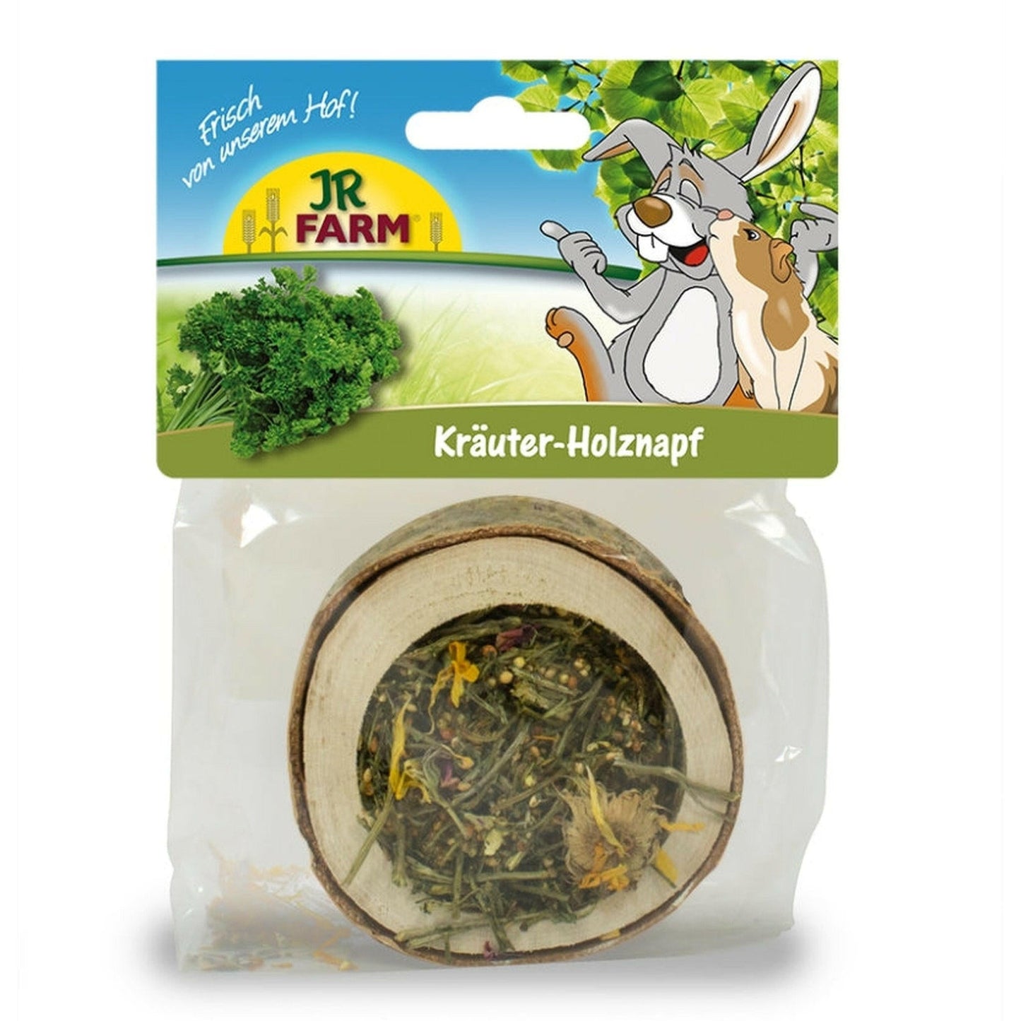 JR Farm Living Holznapf gefüllt 120g groß