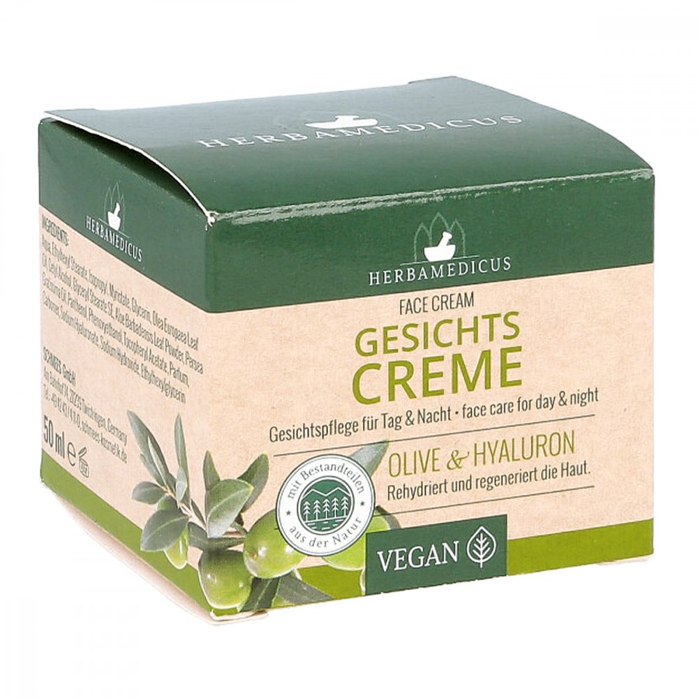Gesichtscreme Olive & Hyaluron