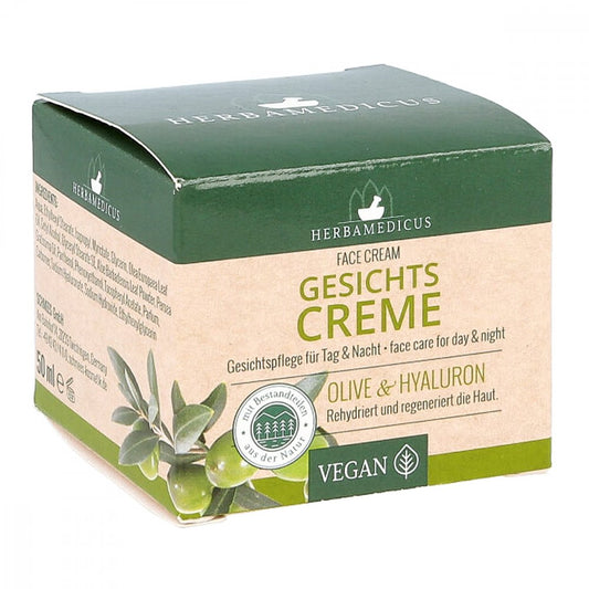Gesichtscreme Olive & Hyaluron