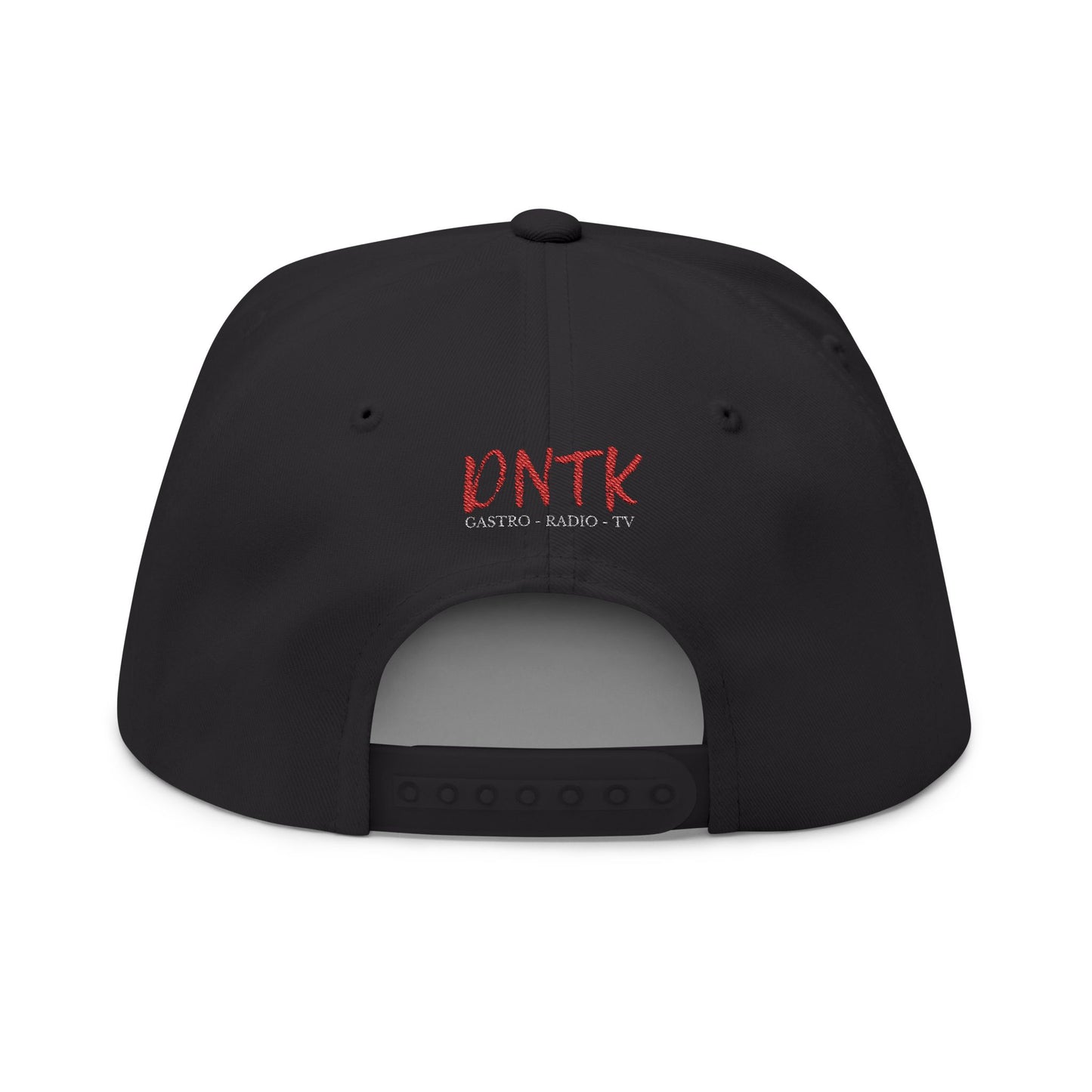 DNTK Flat Bill Cap - Gestickt