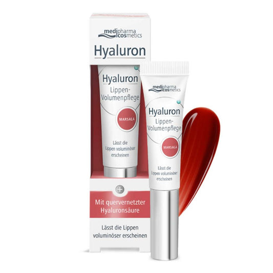 Hyaluron Lippen-volumenpflege Balsam marsala