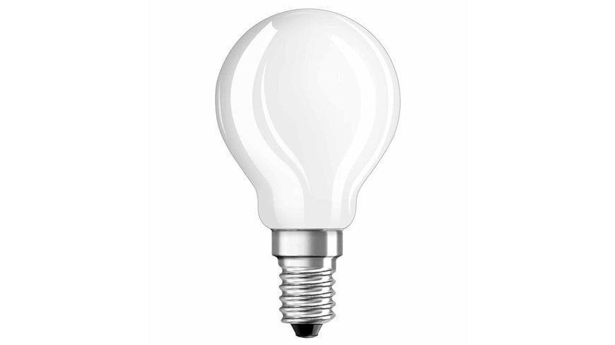 OSRAM LED RETRO Glass Bulb 4-W-Filament-LED-Tropfenlampe, E14, matt
