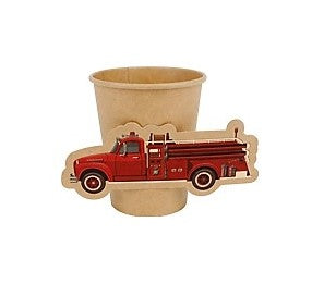 Feuerwehr Pappbecher