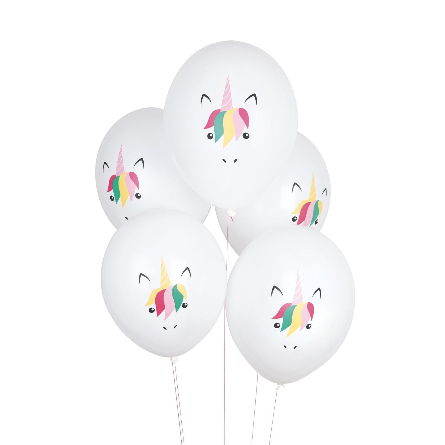 Einhorn Luftballons weiß