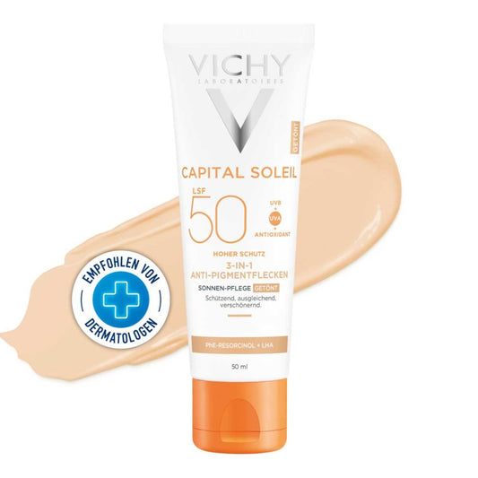 Vichy Ideal Soleil Anti Pigmentflecken Cr.lsf 50+
