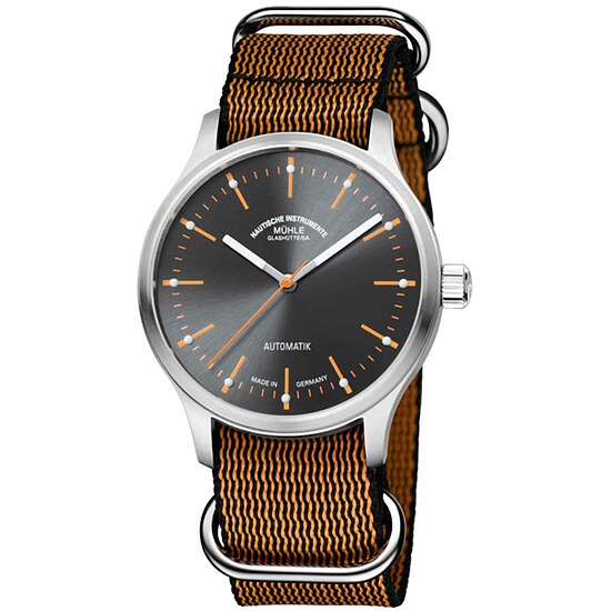 Mühle Glashütte Herrenuhr Panova M1-40-75-NB