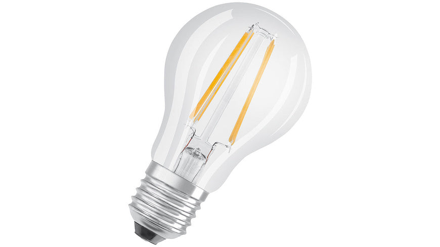 OSRAM LED STAR PLUS 7-W-Filament-LED-Lampe E27 mit GlowDim-Technologie, warmweiß