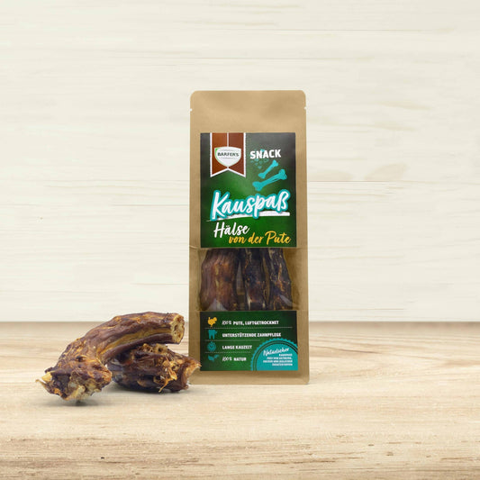 BARFER'S SNACK  - Hälse von der Pute