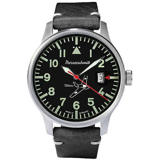 Uhren Fliegeruhr Messerschmitt Quarz von Messerschmitt ME163-80-2