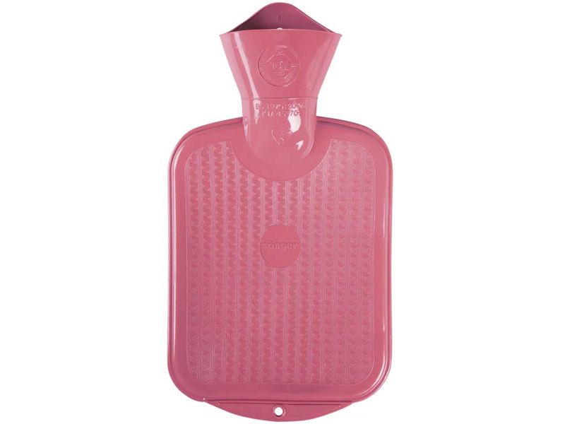 Sänger Wärmflasche, beidseitig glatt, rosé
