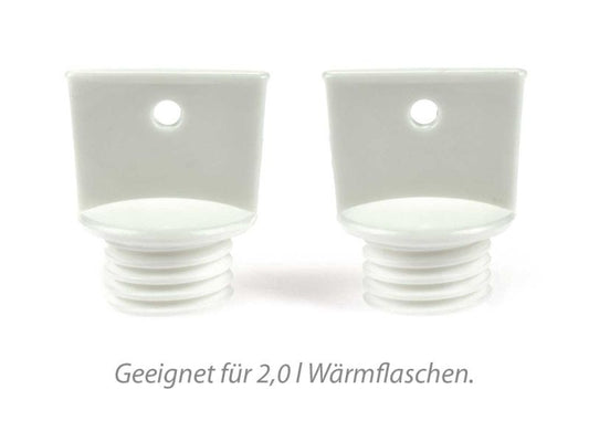 Sänger Ersatzverschluss für 2 l Wärmflaschen, 2er-Set