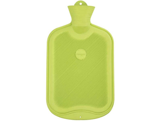 Sänger Wärmflasche, FSC-Gummi, einseitig mit Lamellen, grün