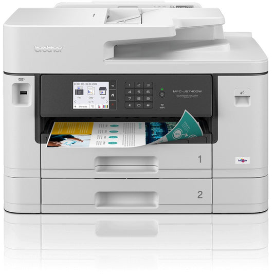 T Brother MFC-J5740DW Tinte-Multifunktionsdrucker 4in1 LAN WLAN ADF Duplex