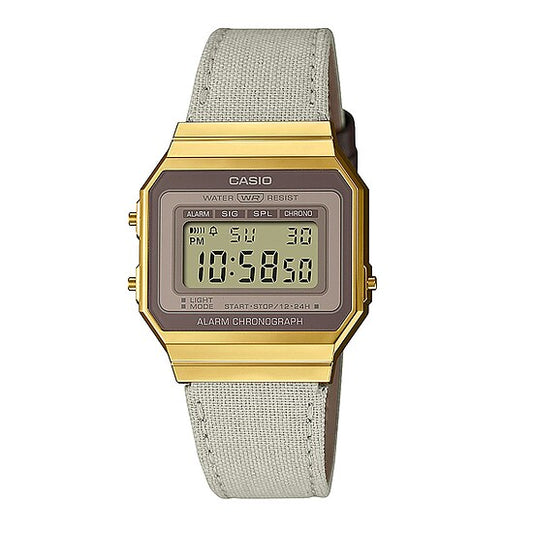 Casio Uhren Vintage Collection A700WEGL-7AEF