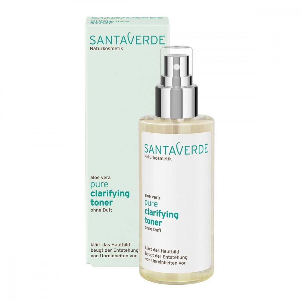 Santaverde Pure Clarifying toner ohne Duft Spray