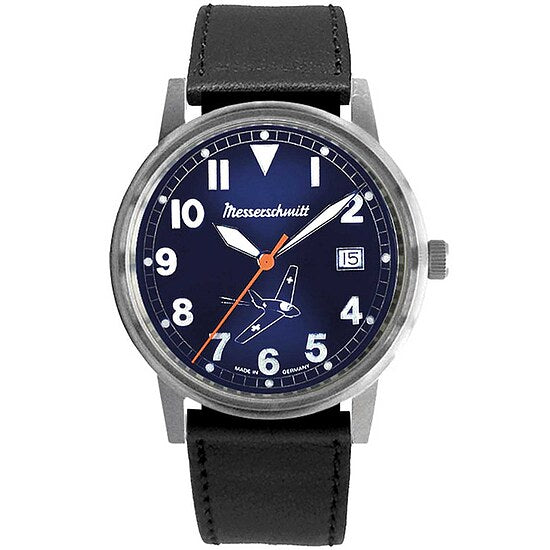 Uhren Fliegeruhr Messerschmitt Quarz von Messerschmitt ME163-80-4