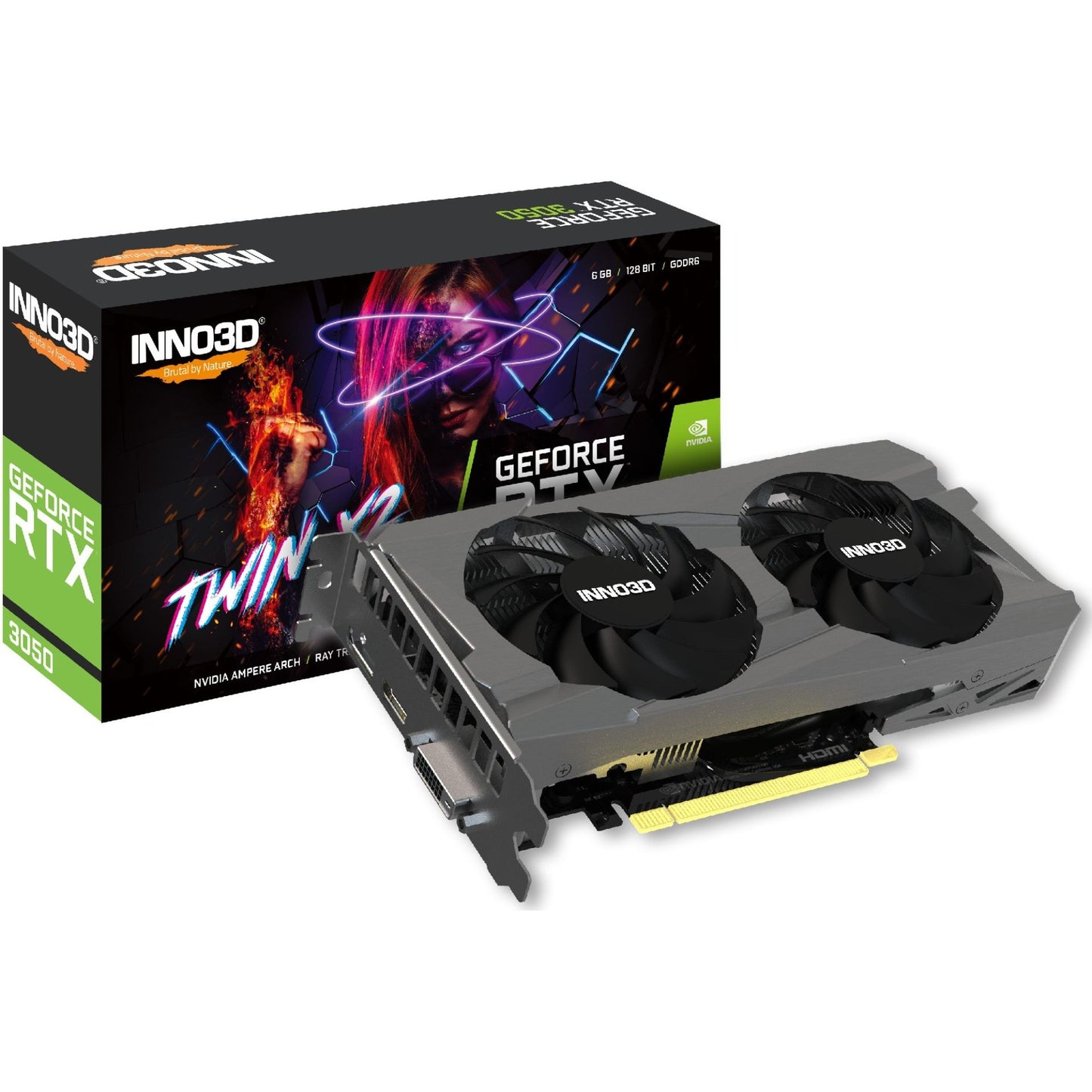 INNO3D GeForce RTX 3050 Twin X2